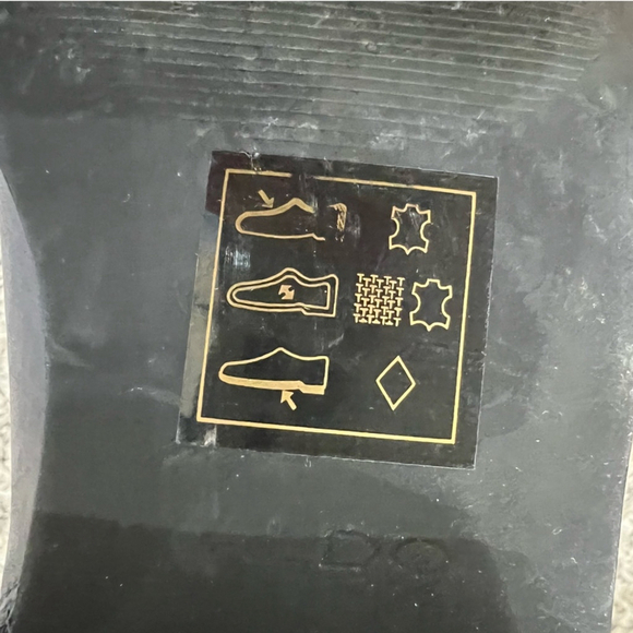 SOLD ALDO blue leather western boho buckle ankle boots 8.5 - Picture 15 of 15